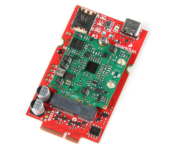 MicroMod Cellular Function Board - Blues Wireless Notecarrier