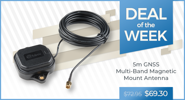 Deal of the Week - 5m GNSS Multi-Band Magnetic Mount Antenna